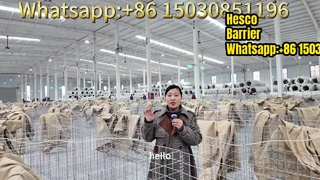 Hesco Bariyer Üretimi Kaynaklı Mesh Panel