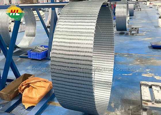 Factory Supply Egoza Steel Razor Wire / Galvanized Concertina Wire / BTO-16 Razor Barbed Wire