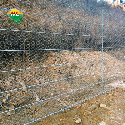 Anti UAV Physical Security Fence Galvanized Woven Wire Mesh And Steel Support Structure For Electrical Substation Protection