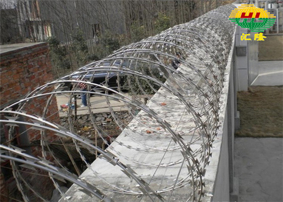 BTO-16 Conertina Savunma için Benzedilen Tel Geçici Güvenlik Tesisleri