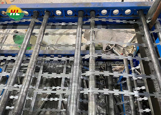BTO-22 Klipsli Akordeon Jiletli Tel, Klipsli Çapraz Jiletli Dikenli Tel